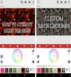 Thumbnail maker app